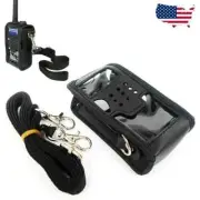 Original Leather Soft Case Holder For BAOFENG Radio UV5R UV5RE Plus UV5RA Plus