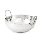 Stainless steel Hammered Wok High Quality Heavy Gauge Cookware with Handles New