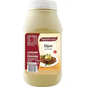 Masterfoods Dijon Mustard Sauce Condiment 2.5kg Bottle Bulk