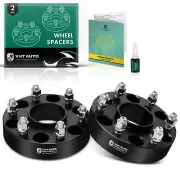 2x 1.5" 6x5.5'' to 6x5.5'' Wheel Spacer for Chevrolet C2500 M14x1.5 Studs 78.1mm