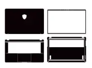Laptop Sticker Skin Protector Guard For MSI Creator Z1717.3