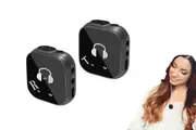Wireless in Ear Monitor IEM System Earphones with Transmitter and Beltpack Receiver Earphone Monitor Transmission System