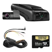 Thinkware 4K UHD Front & 1080P HD Rear Dash Cam Kit 64GB (U1000 Plus) - U1000D64