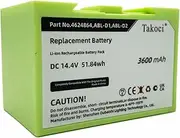 Replacement Battery for iRobot Roomba i7 i7+ i8 i8+ i2 i3 i4 Roomba e5 e6 7150 7550 PN ABL-D1/D2/ 4624864(14.4V/3400mAh)