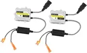 iplusmile 2pcs Car Ballast Kit for Xenon Headlights Quick Start Stabilizer for Enhanced Brightness Durable Energy Efficient Automotive