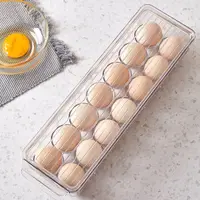 在飛比找蝦皮購物優惠-【九元】EA 雞蛋收納盒 蛋盒 可堆疊雞蛋盒 附蓋雞蛋保鮮盒