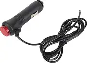 1.5m 12V/24V Car Cigarette Lighter Socket Plug Adapter – On/Off Switch & Safety Protection for Power Connection