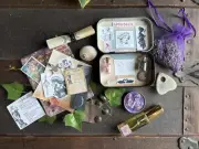 Aphrodite Altar Tin | Occult Gift Box | Ritual Items | Witch Ritual Tin