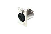 Amphenol 3 Pin Panel Xlr Socket