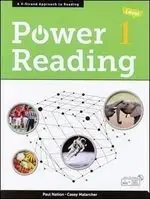 POWER READING (1) STUDENT BOOK WITH MP3 AND STUDENT DIGITAL MATERIALS CD/1片 NATION 2015 COMPASS PUBLISHING