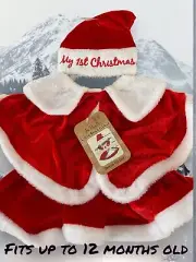 So Dorable Lil Miss Clause NWT Up 2 12 Months AZ-651534