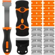 Razor Blade Scraper 3 Pack Razor Scraper Tool Kits 10 Plastic 10 Metal Razor༄