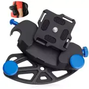 Quick Release Waist Belt Strap Holder w/ Plate Camera Waist Belt Clip For DSLR
