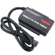 USB 3.0 to 2.5" 3.5” IDE SATA Hard Drive HDD Reader Docking M9V0
