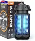 Electric Bug Zapper 20W 4200V Mosquito Killer - Indoor/Outdoor Waterproof IPX4