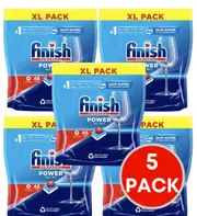 5 x Finish Powerball Dishwashing Tablets Power All in 1 PK46 (230 Tablets)