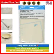 Canvas Pastry Cloth and Rolling Pin Cover, 25" x 20", Off-White