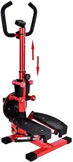 Fitness Exercise Machine Mini Stepper for Home Gym Use - Stepping Legs with Resistance Bands, Legs Thigh Trainer Cardio