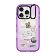 iPhone 16 Pro Impact Ring Stand Case MagSafe Compatible Coquette Stickers