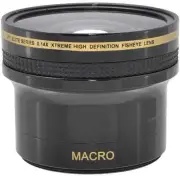 Xtreme 0.14x Super Hi Def Fisheye Lens for Sony FDR-AX100 HDR-CX900