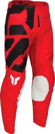 Thor Launchmode Forge, textile pants , color: Neon-Red/Black/White , size: 42