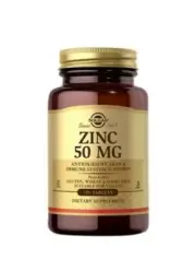 Zinc - Antioxidant, Skin & Immune System Support - 50 MG (100 Tablets)