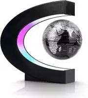 Globe Magnetic Floating World Led Levitation Map Levitating Night Home Decor
