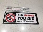 EARTHMOVING EXCAVATOR DIGGER STICKER FREE POST, TRUCKS, DRILL,TRACTOR,SHOVEL,1
