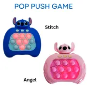 Stitch Angel Pop Push it Game Controller Sensory Fidget Toy Electronic Whack