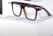 Prive Revaux - The MLK Blue Light Reading Glasses Strength 0 - Brown Tortoise