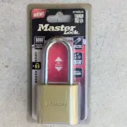 MASTER LOCK 875DLH OUTDOOR COMBINATION LOCK, 2 IN. SHACKLE RESETTABLE New