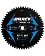 7-1/4 Inch 56 Teeth Aluminum and Non-Ferrous Metal Cutting Circular Saw Blade...