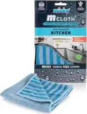 Kitchen Cleaning Cloth - Anti-Bacterial Microfibre Kitchen Cleaning