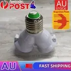 2 in 1 E27 Socket Splitter Adapter Light Bulb Splitter for Home Use