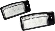 FIQOME 2x LED Licence Number Plate Light White Canbus, for Altima, for Murano, Pathfinder, for X-TRAIL, EX FX Q45 Car Number Plate Led Light