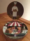 Guy Buffet Marche Aux Fleurs GBC (Collection) Salad Plates S4 ~ NWOB