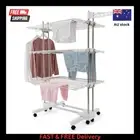 NEW 3 Tier Airer with Shoe Rack Garment Rack Adjustable Drying Racks clothes