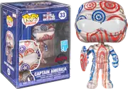 The Falcon and the Winter Soldier - Captain America Patriotic Age Artist Series #33 Pop! Vinyl with Pop! Protector