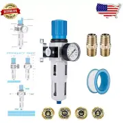 Compact 1/2" NPT High Pressure Air Filter System - Lightweight & Efficient