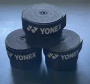 YONEX tennis Racquet Grip Tennis Racket Tape Black. Tennis/Badminton. One Grip