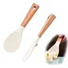 Heat Resistant Rice Spatula Silicone Paddle Mashed Potato Cooking