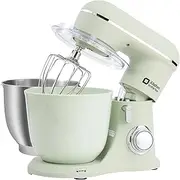 [Kitchen in the box] Stand Mixer, 5L, 10+ Speeds, Dough Hook, Whisk, Beater, 1300W, Pastel Green