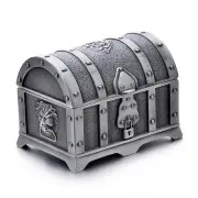 Alloy Dice Storage Box Jewelry Box Treasure Chest High-Grade Luggage Coin Collecting Container