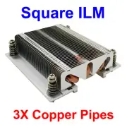 Cooler Master LGA2011 (Square ILM) 1U Copper Pipes HeatSink Cooler