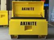 Steel Site Box 812MM Wide Heavy Industrial Site Storage Box Job Site Box Ute Box