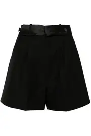 [DICE KAYEK] High-Waisted Shorts 36 BLACK