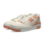 【滿額現折200】NEW BALANCE 休閒鞋 NB 550 米色 橘 皮革 復古鞋 女 BBW550AJ