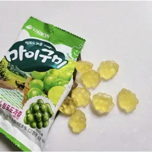 韓國直送🇰🇷ORION 好麗友 My Gummy 水果造型軟糖 綠葡萄口味