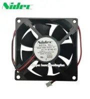 Nidec D08A-24TS2 01 Axial Fan DC24V 0.23A 80X80X25mm Server/Inverter Cooling Fan