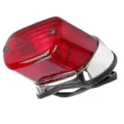 Motorcycle Tail Brake Light for Yamaha Virago XV250 XV400 - Universal Fit LED Rear Light